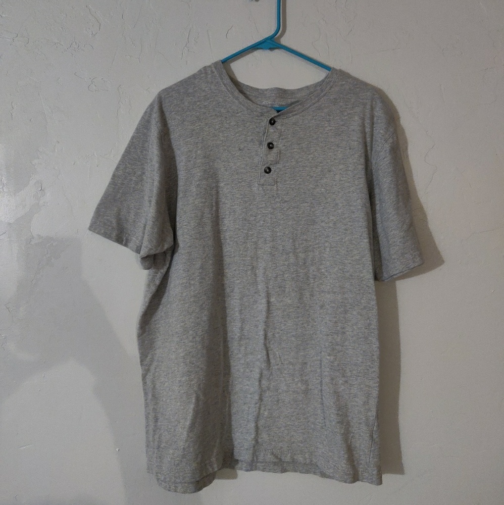 Covington 3 button Henley